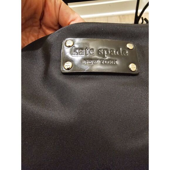 Kate Spade Nylon Hobo Black Shoulder Handbag - Picture 8 of 12